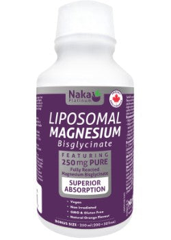 LIPOSOMAL MAGNESIUM BISGLYCINATE 250MG 250ML