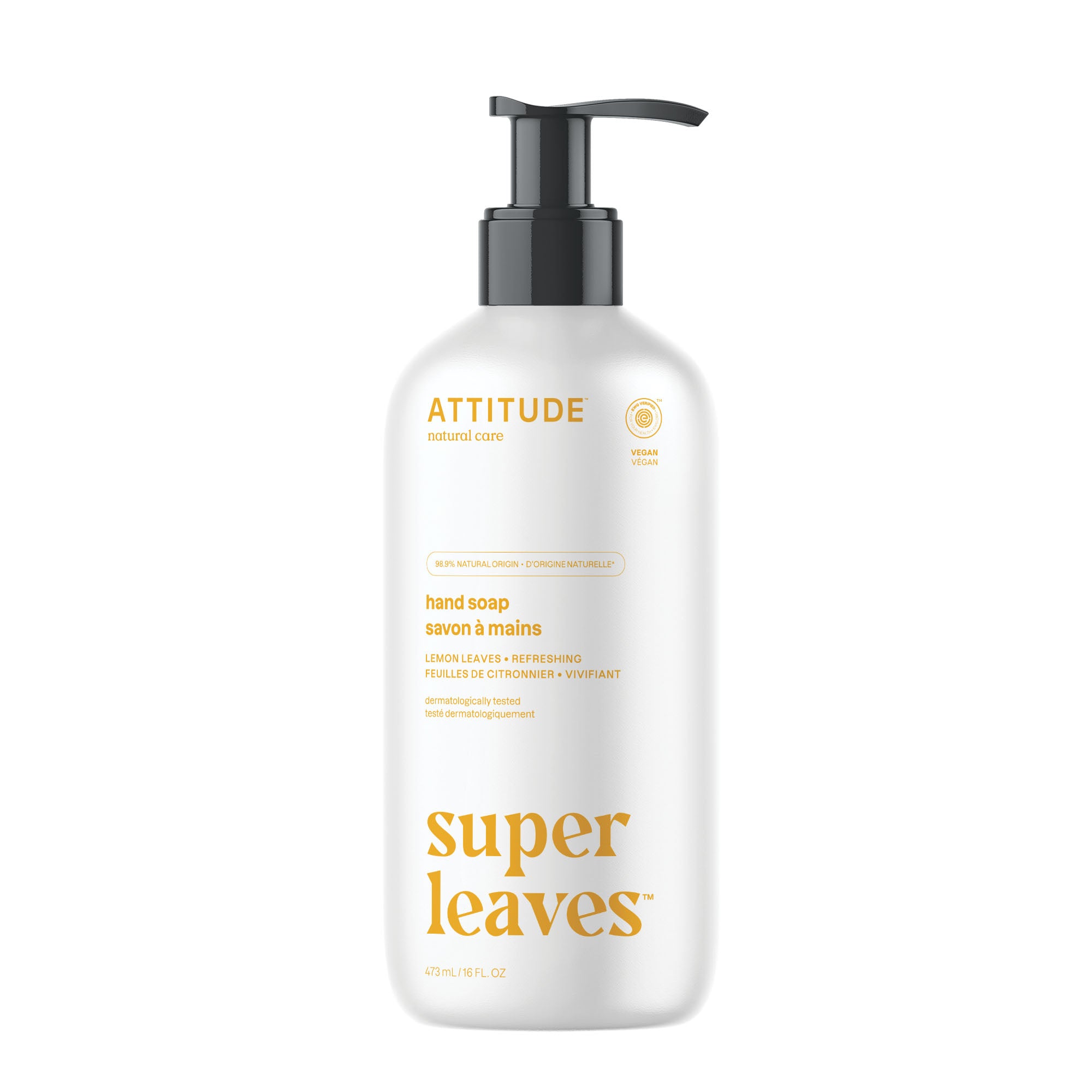 NATURAL HAND SOAP LEMON LEAVES 473ML