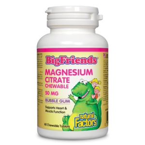 BIG FRIENDS KIDS MAGNESIUM 50MG 60 CHEWS