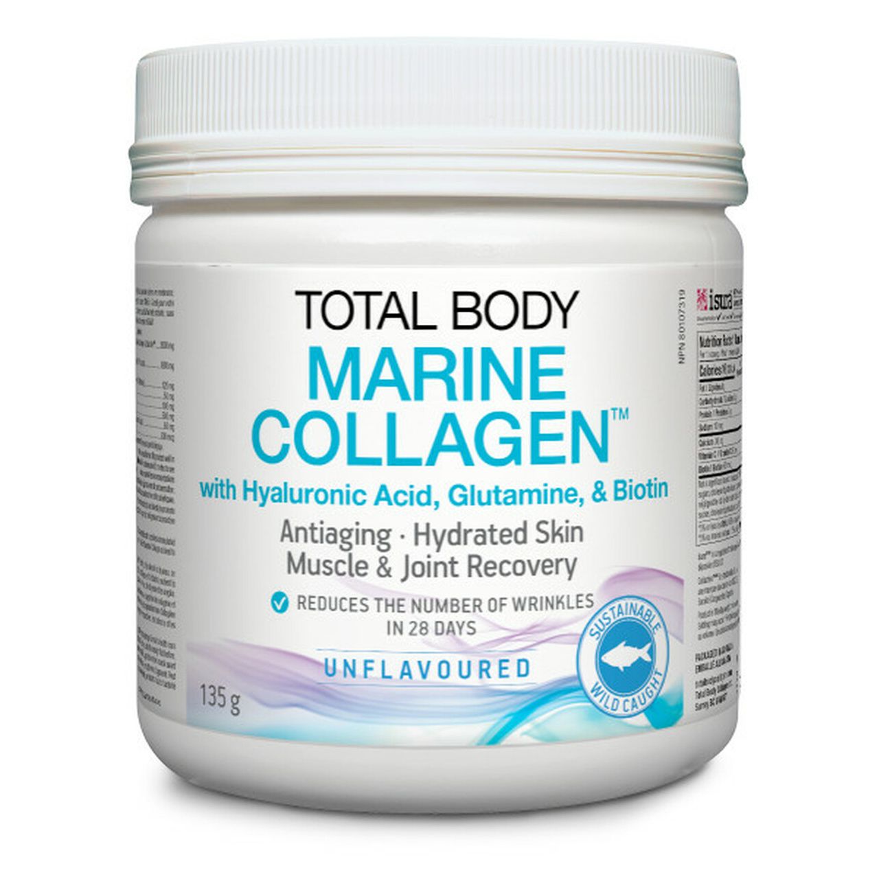 MARINE COLLAGEN + HLA, GLUTAMINE & BIOTIN 135G