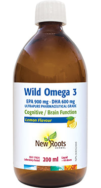 WILD OMEGA-3 EPA 900MG - DHA 600MG LEMON FLAVOUR 200ML