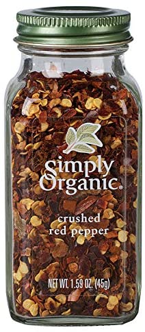 ORGANIC CRUSHED RED PEPPER 45G