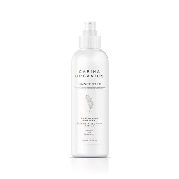 UNSCENTED HAIR SPRAY FAST-DRYING 250ML