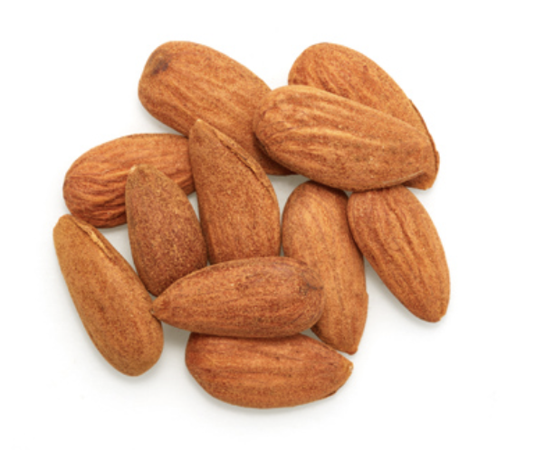 ORGANIC RAW EURO WHOLE ALMONDS per 100g
