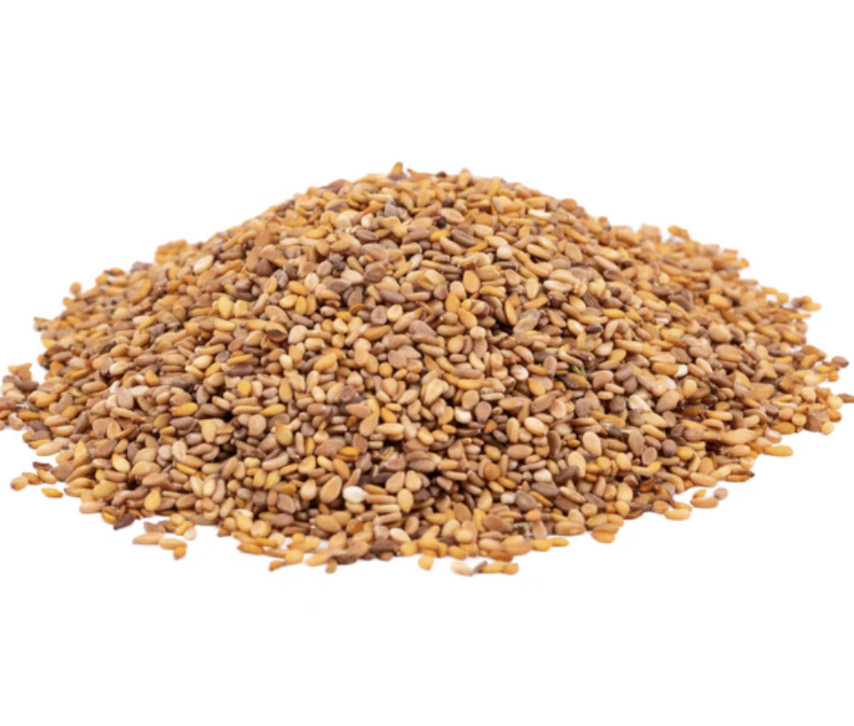 BULK ORGANIC BROWN (NATURAL) SESAME SEEDS per 100g