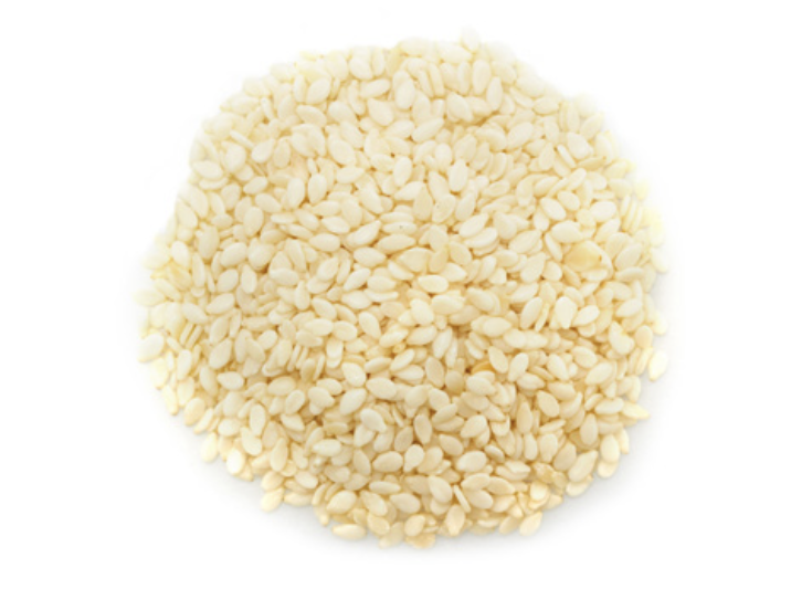 BULK ORG WHITE SESAME SEEDS per 100g