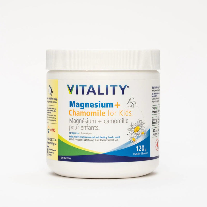 KID'S MAGNESIUM + CHAMOMILE 120G POWDER