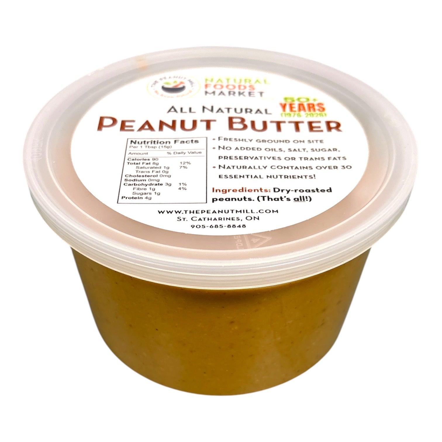 FRESH-GROUND PEANUT BUTTER
