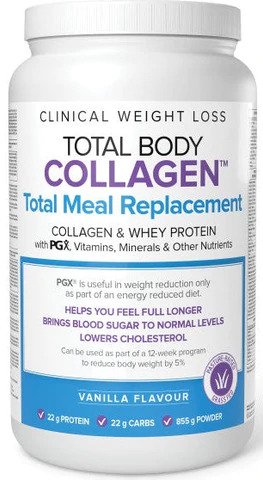 TOTAL MEAL REPLACEMENT VANILLA 855G