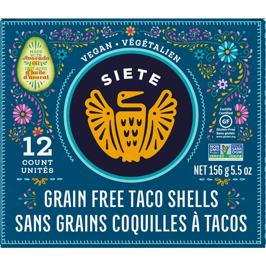 GRAIN-FREE TACO SHELLS 12PK