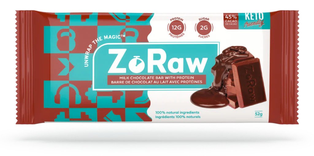 MILK CHOCOLATE BAR WITH PROTEIN 52G