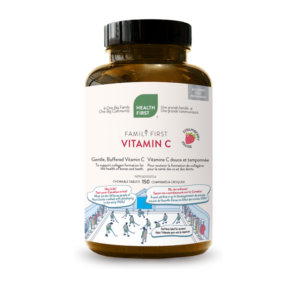 FAMILY FIRST CHEWABLE VITAMIN C 150T