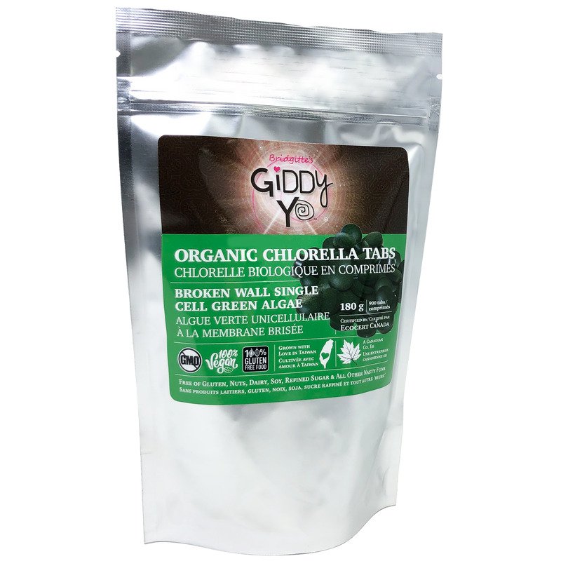 ORGANIC CHLORELLA 180G 900T