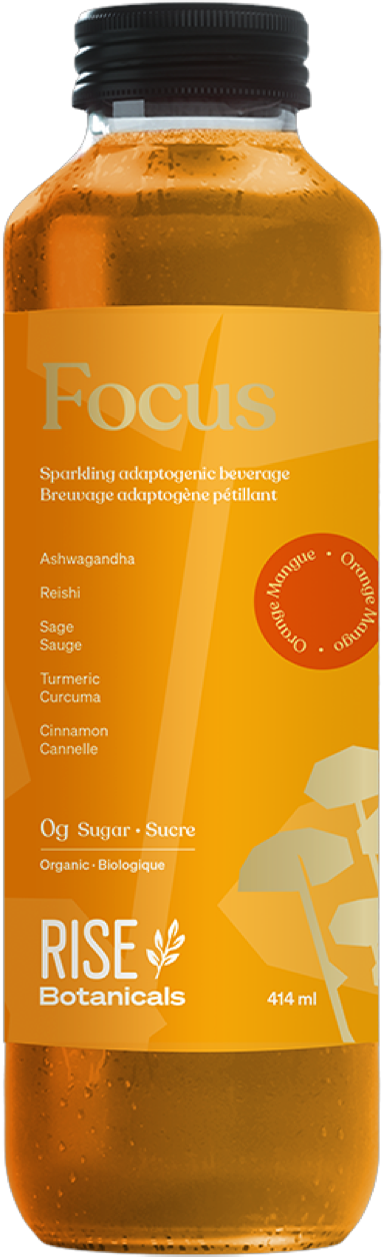 FOCUS SPARKLING BEVERAGE ORANGE MANGO