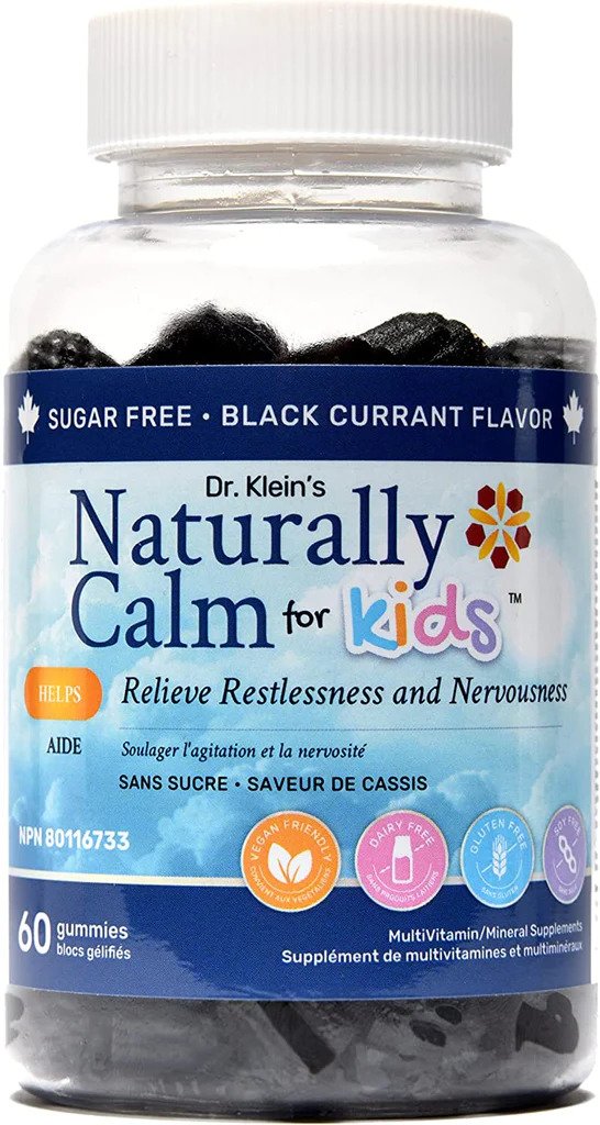 DR KLEIN'S NATURALLY CALM FOR KIDS 60 GUMMIES