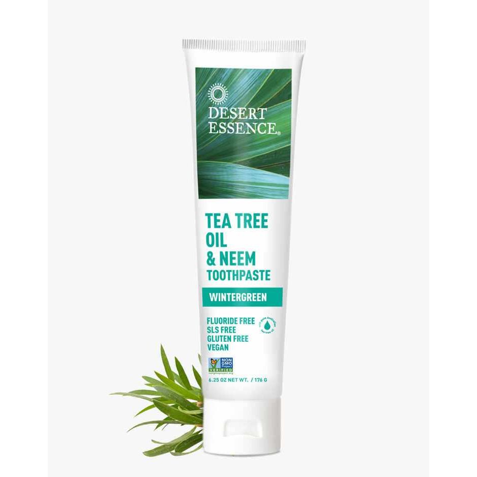 TEA TREE OIL & NEEM WINTERGREEN TOOTHPASTE