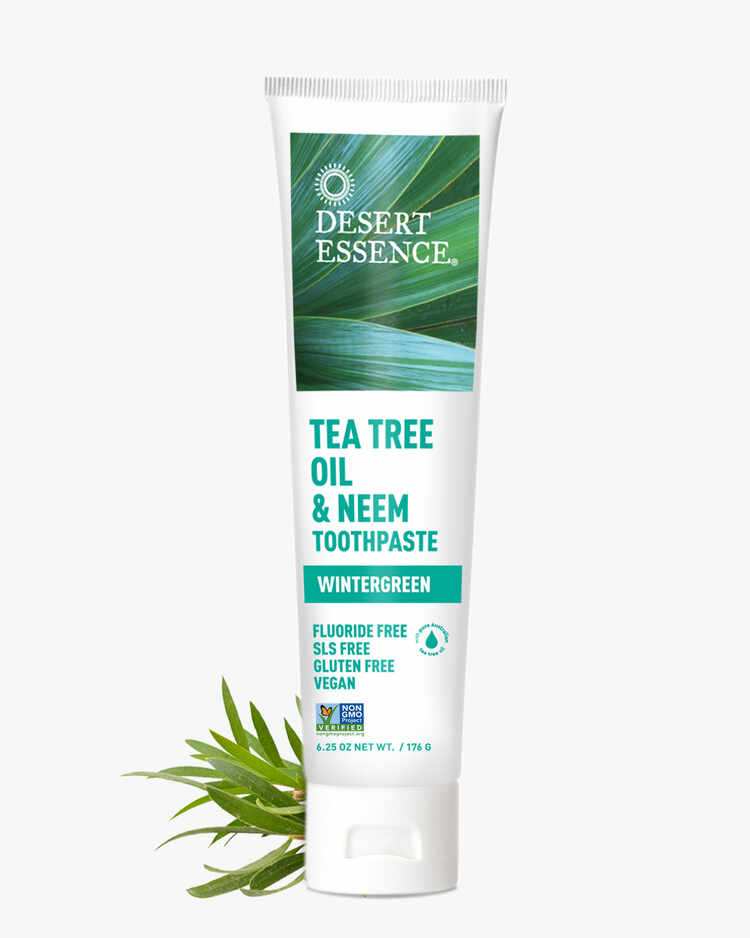 TEA TREE OIL & NEEM WINTERGREEN TOOTHPASTE
