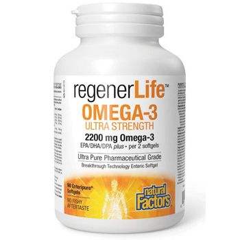 REGENERLIFE OMEGA 3 +D3 90SG
