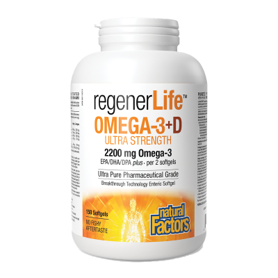 REGENERLIFE OMEGA 3 +D3 150SG