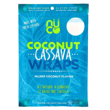 COCONUT CASSAVA WRAPS