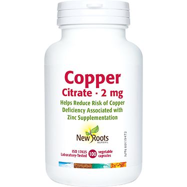 COPPER CITRATE 2MG 100C