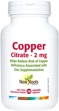 COPPER CITRATE 2MG 100C