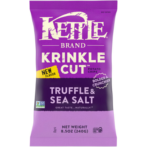 TRUFFLE SEA SALT KRINKLE CHIPS 198G