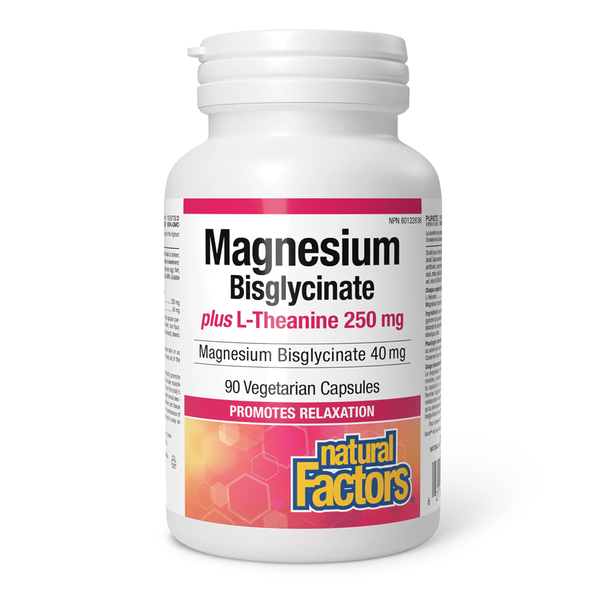 MAGNESIUM BISGLYCINATE 40MG +L-THEANINE 90 VC