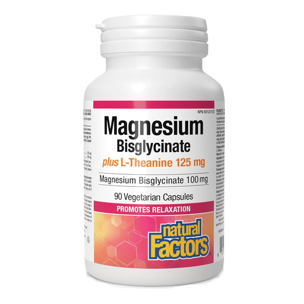 MAGNESIUM BISGLYCINATE 100MG +L-THEANINE 90VC