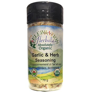 ORGANIC GARLIC & HERB SEASONING 70G