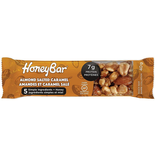 ALMOND SALTED CARAMEL BAR 40G