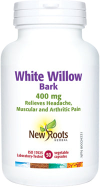 WHITE WILLOW BARK 400MG 50C