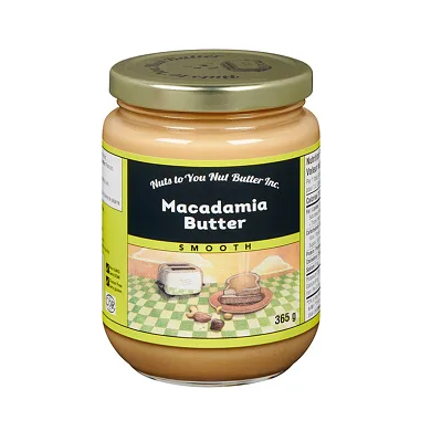 MACADAMIA BUTTER SMOOTH 365G