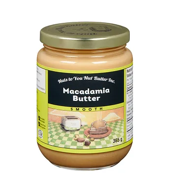 MACADAMIA BUTTER SMOOTH 365G