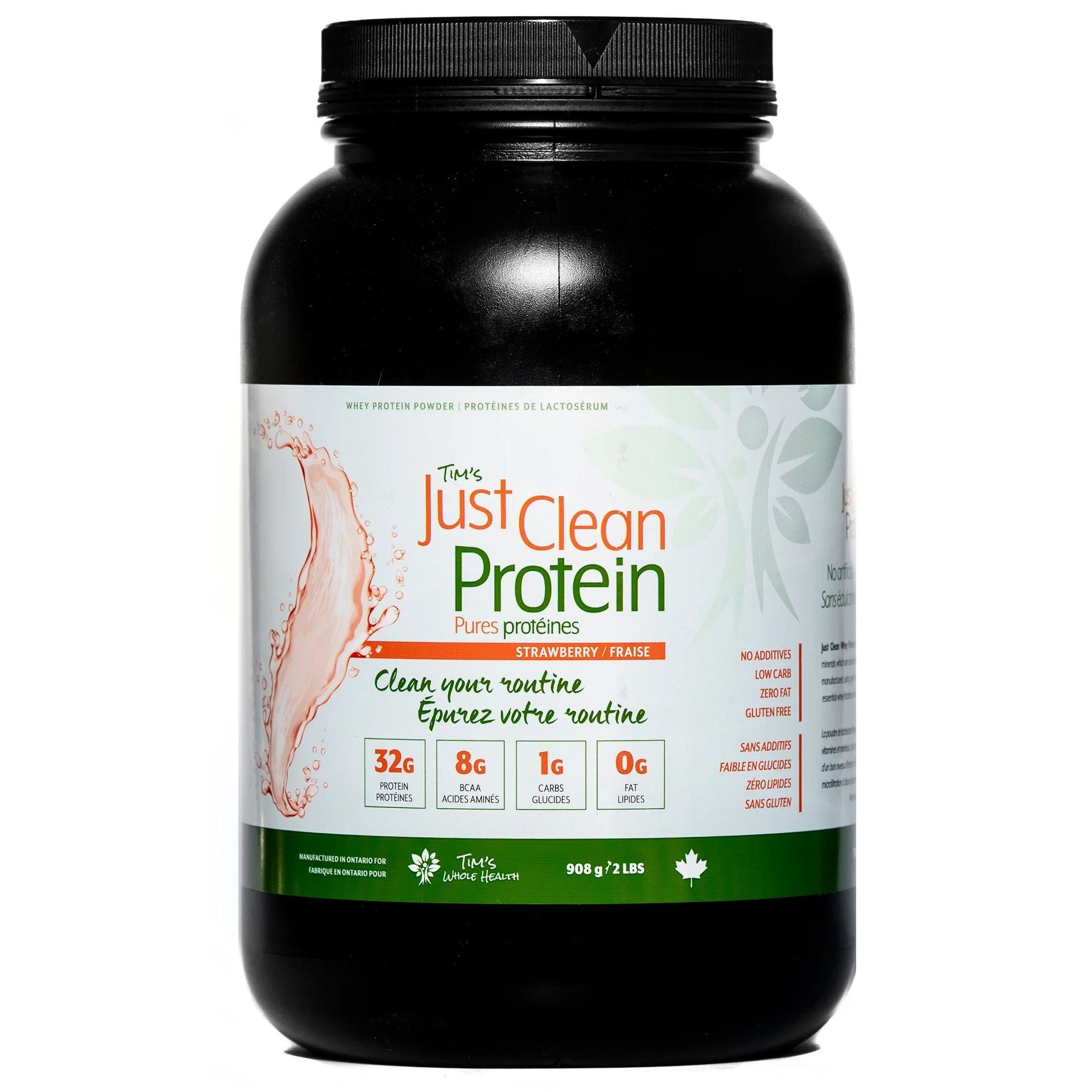 STRAWBERRY WHEY PROTEIN 2LBS