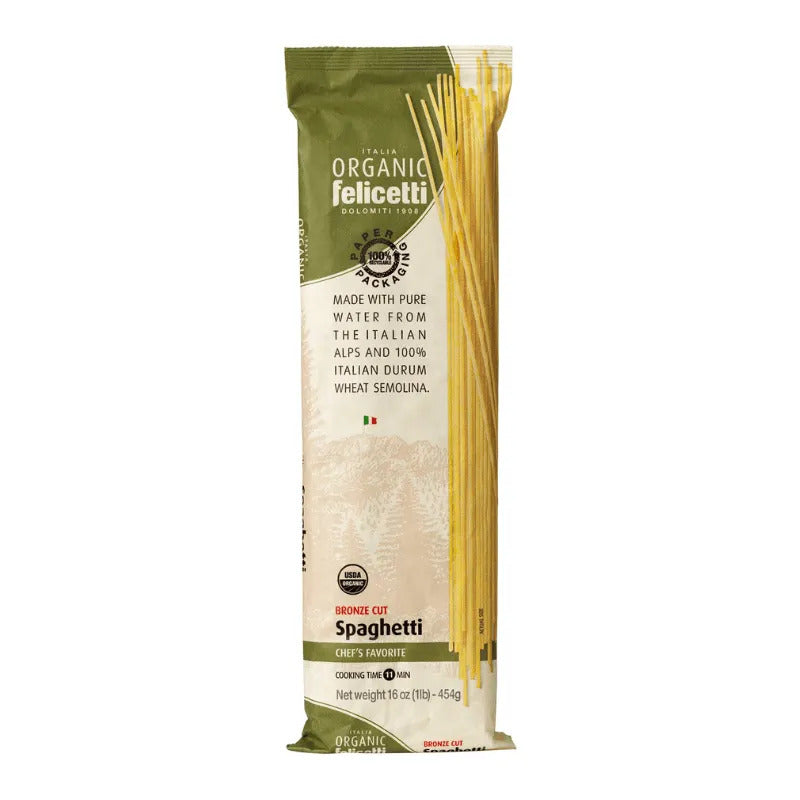 ORGANIC SPAGHETTI 454G