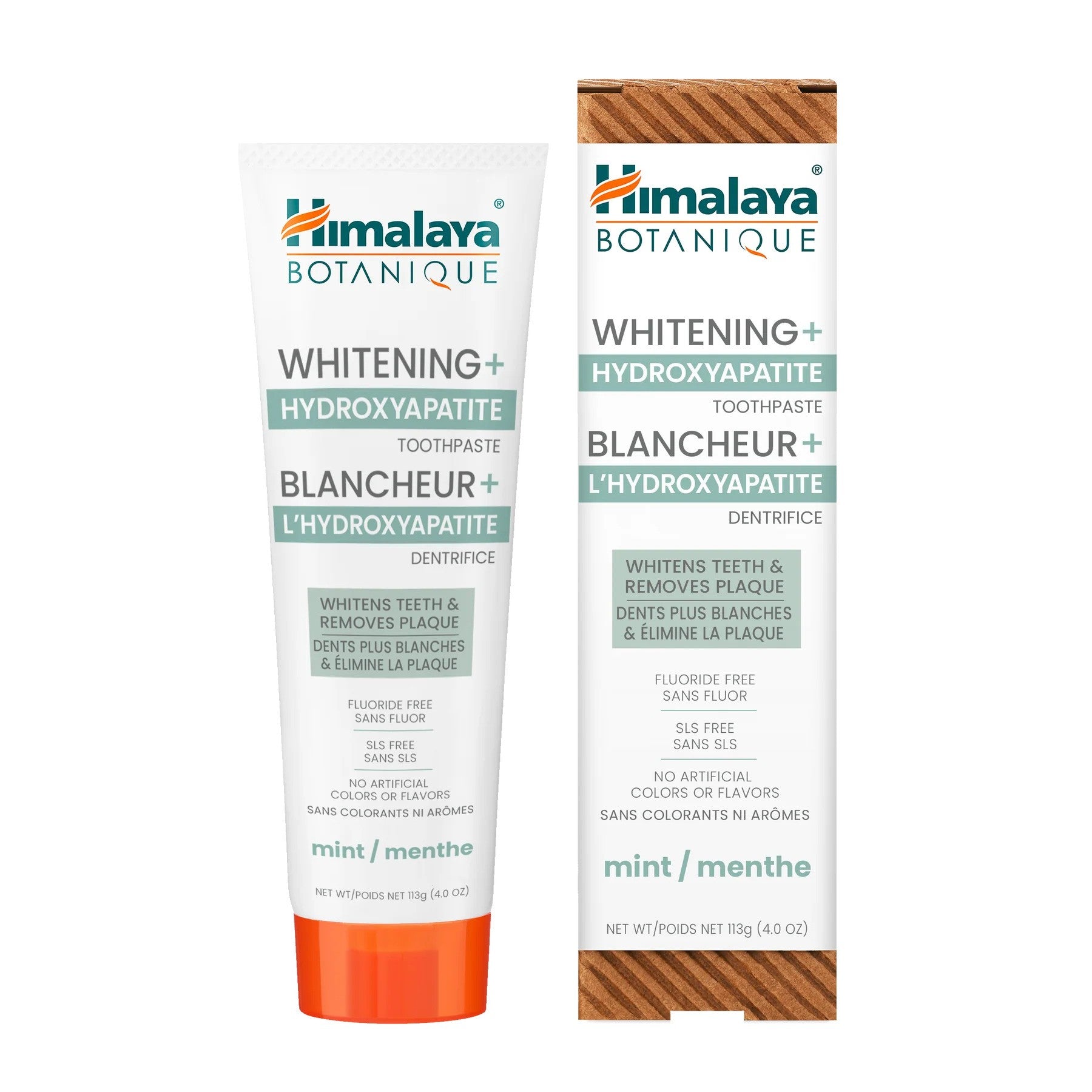 WHITENING + HYDROXYAPATITE TOOTHPASTE 113G