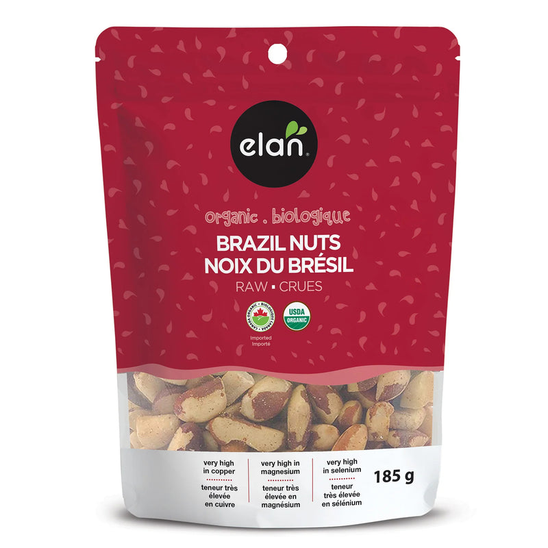 ORGANIC RAW BRAZIL NUTS 185G