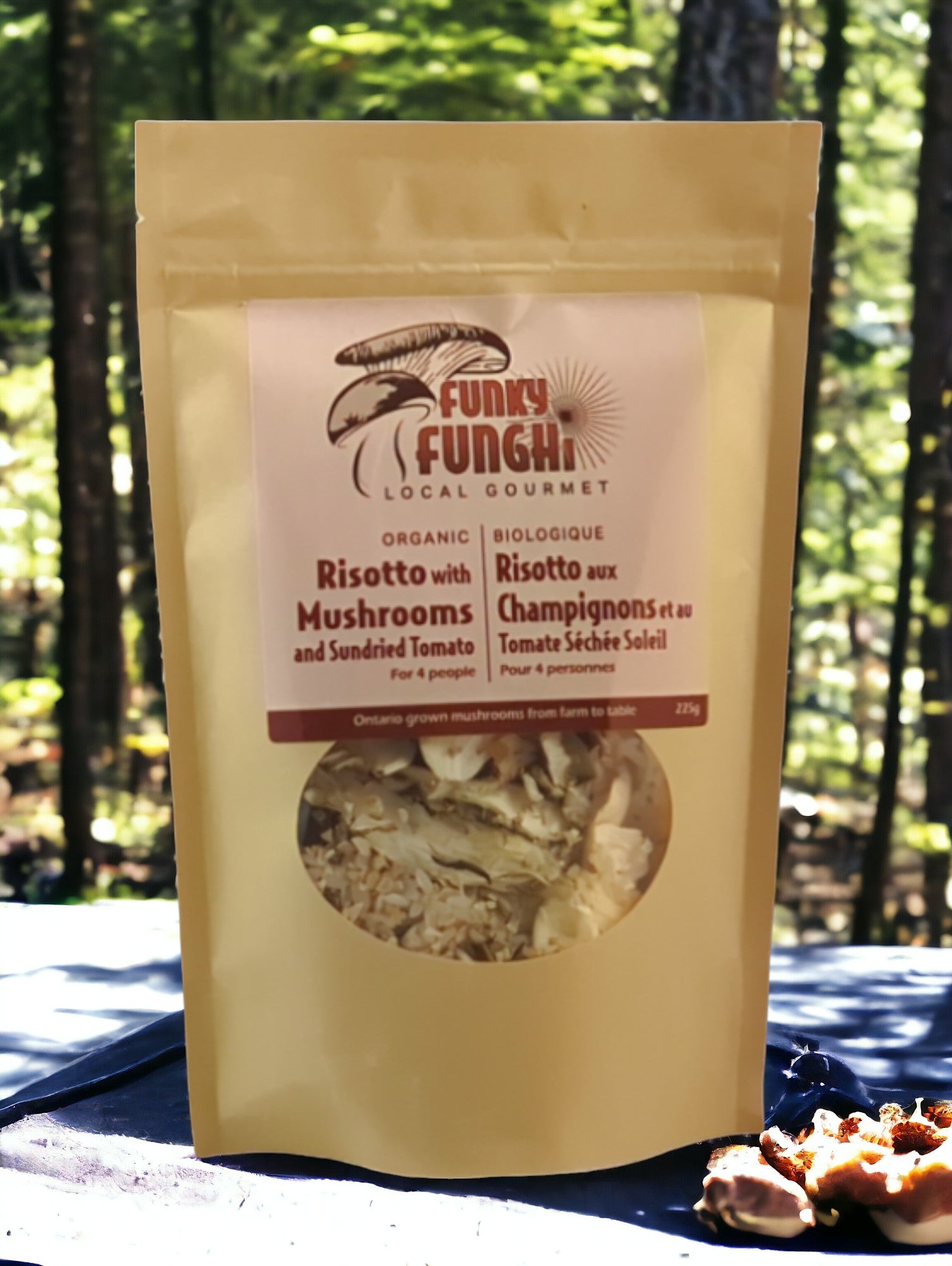 RISOTTO WITH MUSHROOMS & SUNDRIED TOMATO 225G