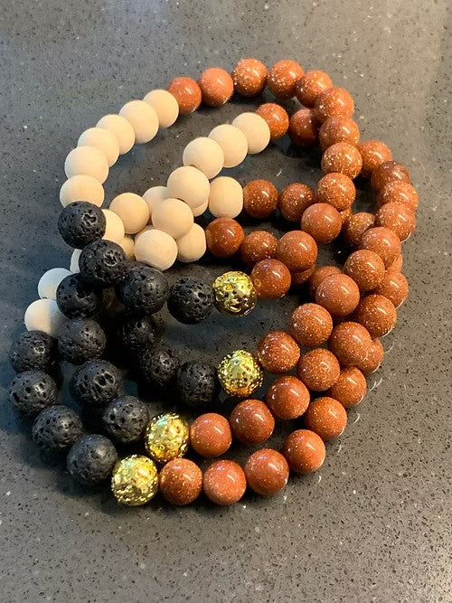 BRACELET CARAMEL RIBBON