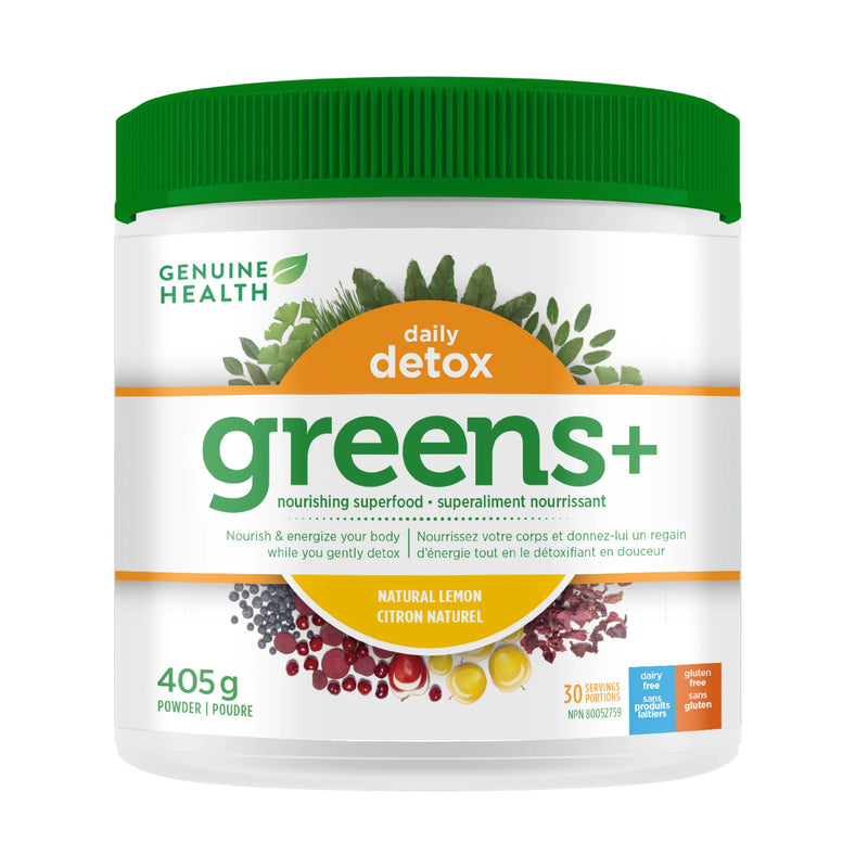 GREENS+ DAILY DETOX LEMON 405G