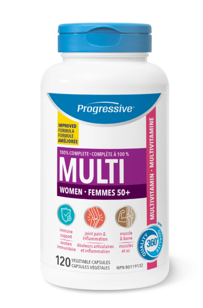 MULTIVITAMIN FOR WOMEN 50+ 120C