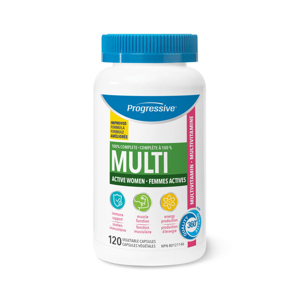 MULTIVITAMIN FOR ACTIVE WOMEN 120C