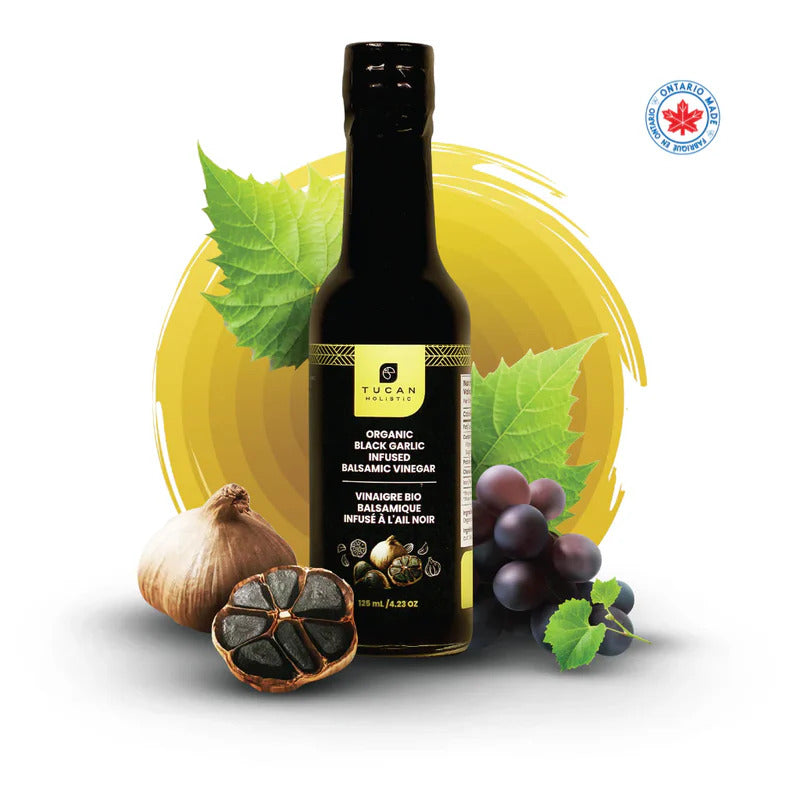 BLACK GARLIC BALSAMIC VINEGAR 125ML