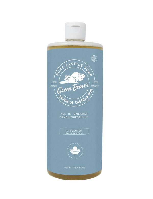 ALL-PURPOSE LIQUID CASTILLE SOAP UNSCENTED 990ML