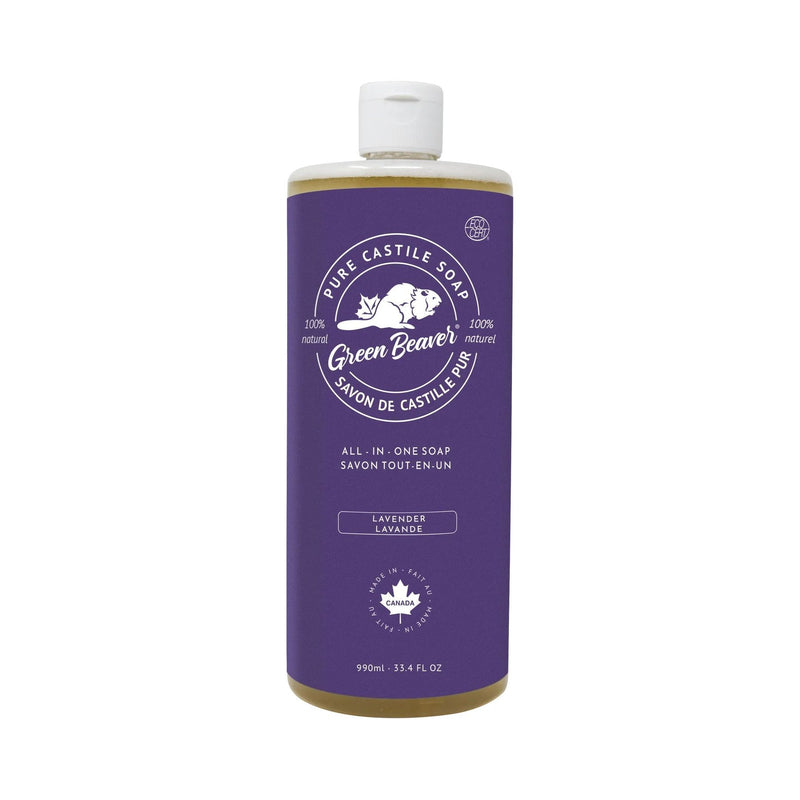 ALL-PURPOSE LIQUID CASTILLE SOAP LAVENDER 990ML