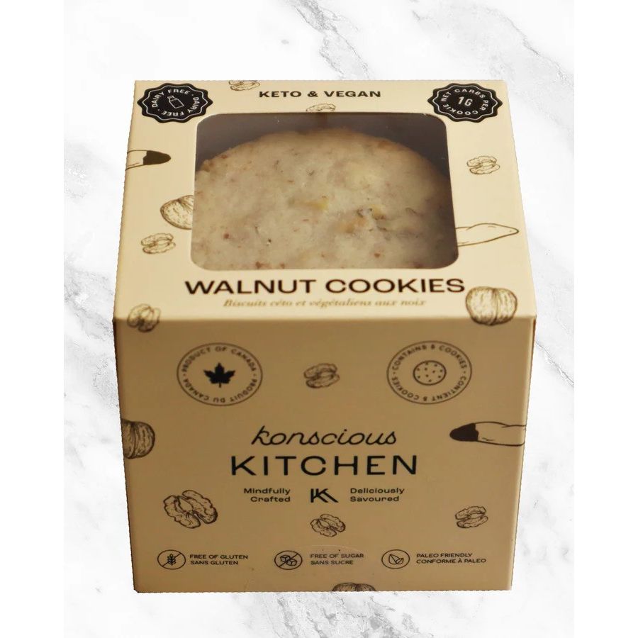 KETO WALNUT COOKIES 5 PK