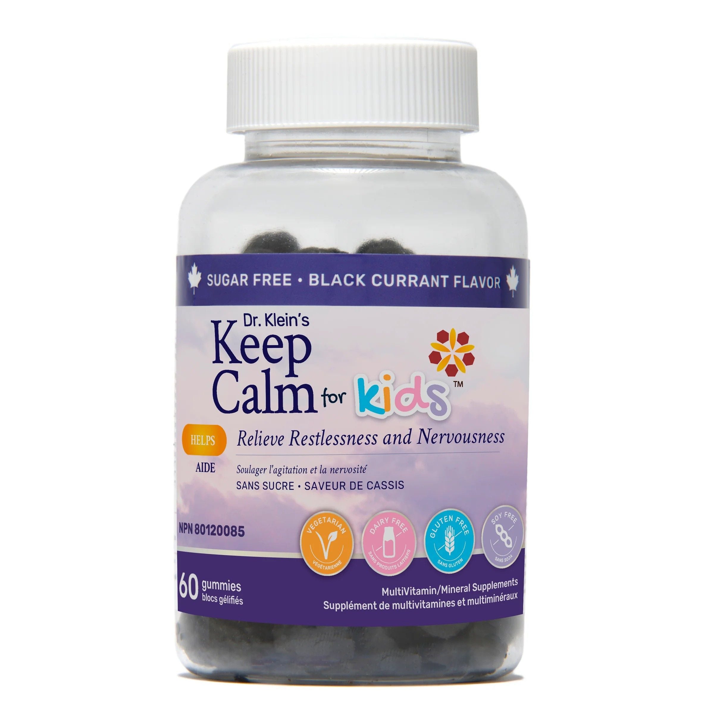 KEEP CALM FOR KIDS 60 GUMMIES