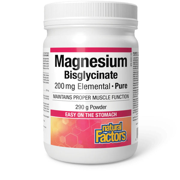 MAGNESIUM BISGLYCINATE 200MG POWDER 290G