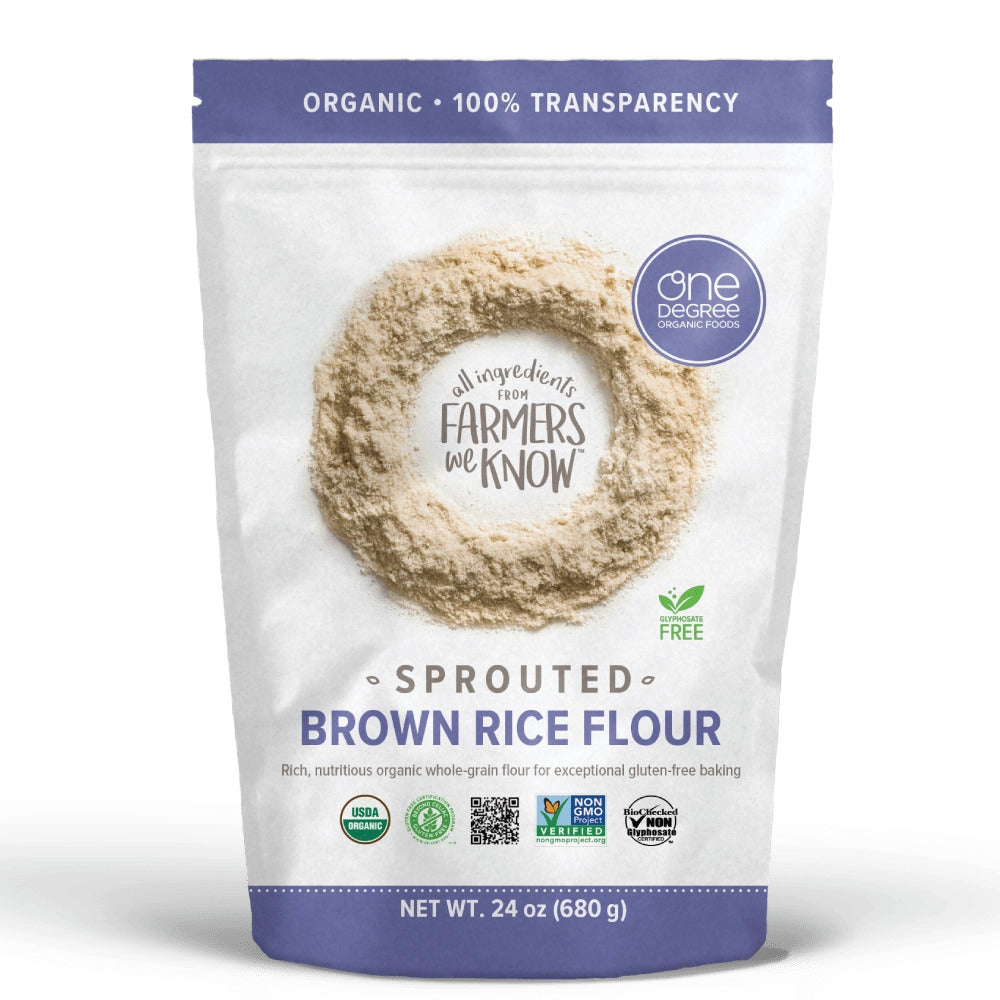 ORGANIC SPROUTED BROWN RICE FLOUR 680G
